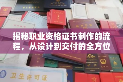 石林揭秘职业资格证书制作的流程，从设计到交付的全方位解析
